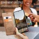 CaseMe 013 Samsung Galaxy A37 Hoesje Book Case met Standaard Bruin afbeelding 8