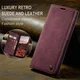 CaseMe 013 Samsung Galaxy A37 Hoesje Book Case met Standaard Rood afbeelding 5