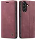 CaseMe 013 Samsung Galaxy A37 Hoesje Book Case met Standaard Rood afbeelding 1