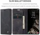 CaseMe 013 Samsung Galaxy A37 Hoesje Book Case met Standaard Zwart afbeelding 3