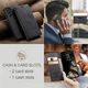 CaseMe 013 Samsung Galaxy A37 Hoesje Book Case met Standaard Zwart afbeelding 7
