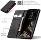 CaseMe 013 Samsung Galaxy A37 Hoesje Book Case met Standaard Zwart afbeelding 4