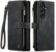CaseMe C30 Samsung Galaxy A37 Hoesje Pasjeshouder Book Case Zwart afbeelding 1
