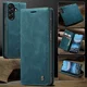 CaseMe 013 Samsung Galaxy A27 Hoesje Book Case met Standaard Blauw afbeelding 8