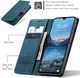 CaseMe 013 Samsung Galaxy A27 Hoesje Book Case met Standaard Blauw afbeelding 4