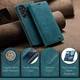 CaseMe 013 Samsung Galaxy A27 Hoesje Book Case met Standaard Blauw afbeelding 5