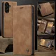 CaseMe 013 Samsung Galaxy A27 Hoesje Book Case met Standaard Bruin afbeelding 8