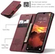 CaseMe 013 Samsung Galaxy A27 Hoesje Book Case met Standaard Rood afbeelding 4