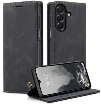 CaseMe 013 Samsung Galaxy A27 Hoesje Book Case met Standaard Zwart
