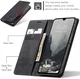 CaseMe 013 Samsung Galaxy A27 Hoesje Book Case met Standaard Zwart afbeelding 4