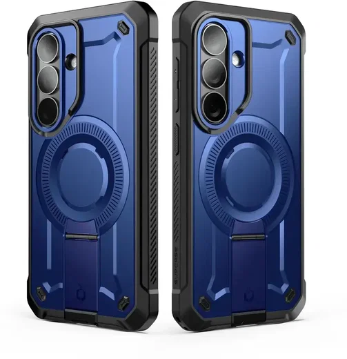 SUPCASE UB Mag Pro Samsung Galaxy S26 Hoesje MagSafe Stand Blauw afbeelding 2