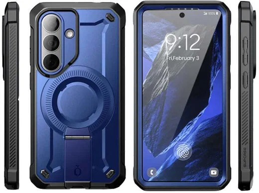 SUPCASE UB Mag Pro Samsung Galaxy S26 Plus Hoesje MagSafe Stand Blauw afbeelding 13