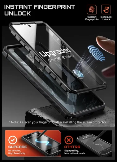 SUPCASE UB Mag Pro Samsung Galaxy S26 Ultra Hoesje MagSafe Stand Carbon afbeelding 6