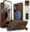 SUPCASE UB Mag Pro Samsung Galaxy S26 Ultra Hoesje MagSafe Stand Bruin