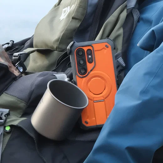 SUPCASE UB Mag Pro Samsung Galaxy S26 Ultra Hoesje MagSafe Stand Oranje afbeelding 14