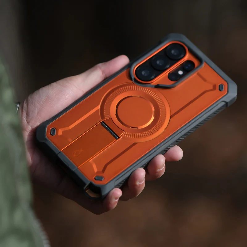 SUPCASE UB Mag Pro Samsung Galaxy S26 Ultra Hoesje MagSafe Stand Oranje afbeelding 12