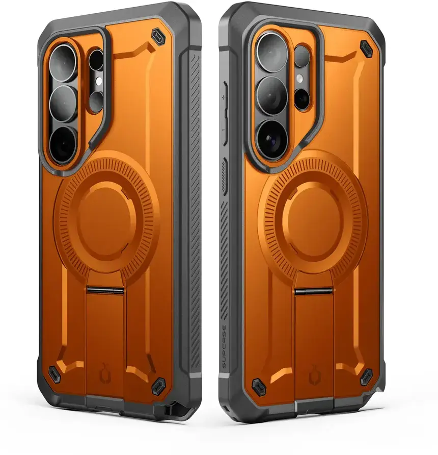 SUPCASE UB Mag Pro Samsung Galaxy S26 Ultra Hoesje MagSafe Stand Oranje afbeelding 11