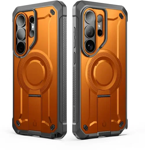 SUPCASE UB Mag Pro Samsung Galaxy S26 Ultra Hoesje MagSafe Stand Oranje afbeelding 11