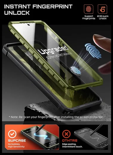 SUPCASE UB Mag Pro Samsung Galaxy S26 Ultra Hoesje MagSafe Stand Groen afbeelding 7