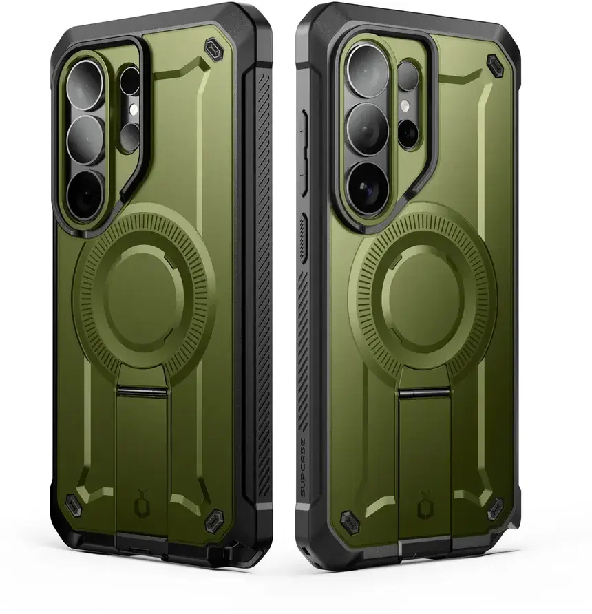 SUPCASE UB Mag Pro Samsung Galaxy S26 Ultra Hoesje MagSafe Stand Groen afbeelding 11