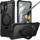 SUPCASE UB Grip Samsung Galaxy S26 Ultra Hoesje MagSafe Kickstand Carbon