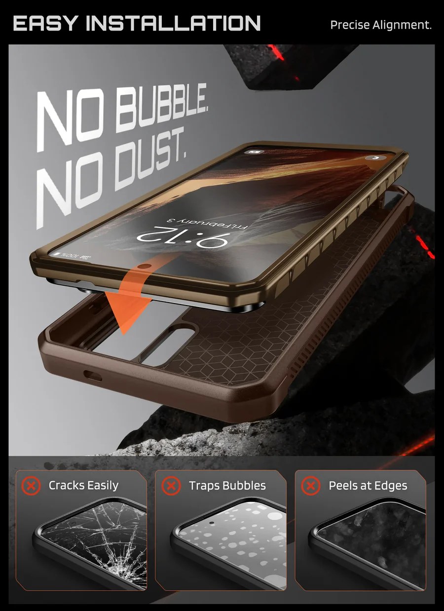 SUPCASE UB Grip Samsung Galaxy S26 Ultra Hoesje MagSafe Kickstand Bruin afbeelding 13