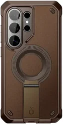 SUPCASE UB Grip Samsung Galaxy S26 Ultra Hoesje MagSafe Kickstand Bruin afbeelding