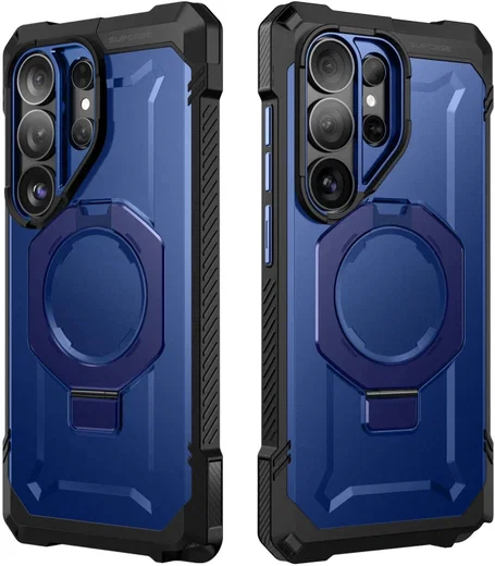 SUPCASE UB Grip Samsung Galaxy S26 Ultra Hoesje MagSafe Kickstand Blauw afbeelding 2