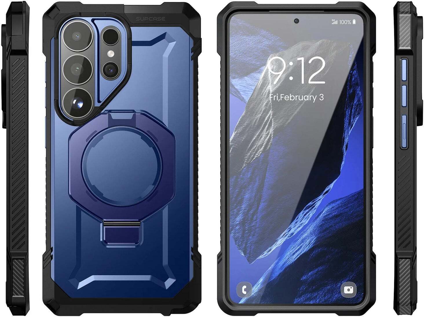 SUPCASE UB Grip Samsung Galaxy S26 Ultra Hoesje MagSafe Kickstand Blauw afbeelding 10