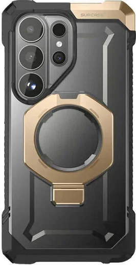 SUPCASE UB Grip Samsung Galaxy S26 Ultra Hoesje MagSafe Kickstand Goud afbeelding 3