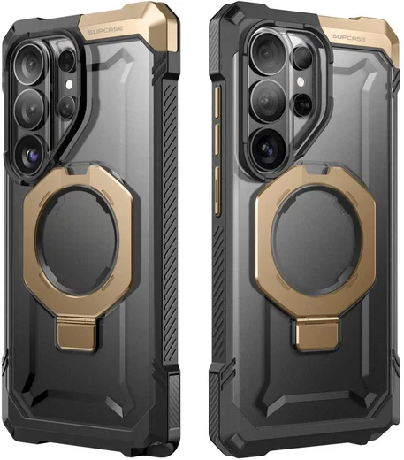 SUPCASE UB Grip Samsung Galaxy S26 Ultra Hoesje MagSafe Kickstand Goud afbeelding 2