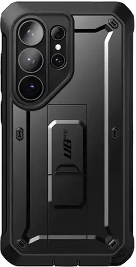 SUPCASE UB Pro Samsung Galaxy S26 Ultra Hoesje Full Protect Kickstand Zwart afbeelding 1