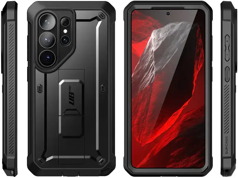 SUPCASE UB Pro Samsung Galaxy S26 Ultra Hoesje Full Protect Kickstand Zwart afbeelding 8