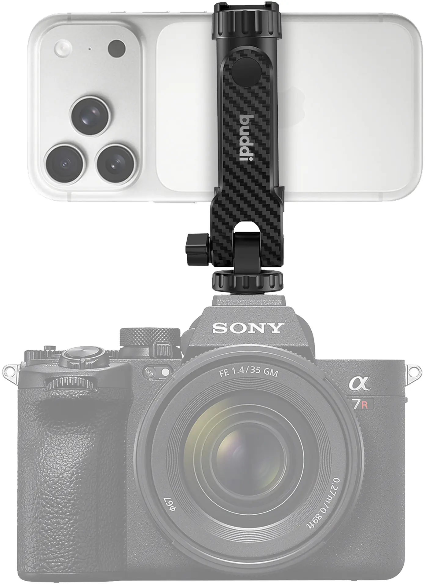 Buddi Universele Telefoon Houder Met Cold Shoe Mount voor Camera afbeelding 10