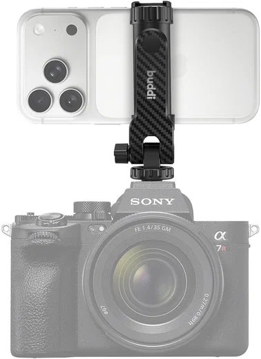 Buddi Universele Telefoon Houder Met Cold Shoe Mount voor Camera afbeelding 10