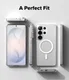 Ringke Fusion Magnetic Samsung Galaxy S26 Ultra Hoesje MagSafe Matte Transparant afbeelding 11