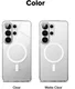 Ringke Fusion Magnetic Samsung Galaxy S26 Ultra Hoesje MagSafe Matte Transparant afbeelding 16