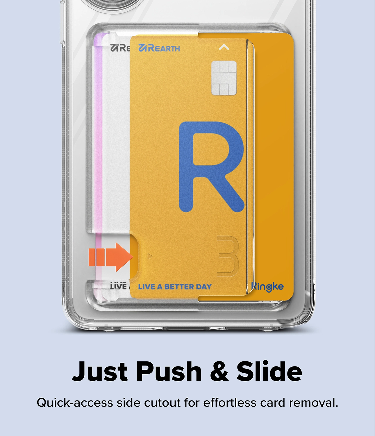 Ringke Fusion Card Samsung Galaxy S26 Ultra Hoesje Kaarthouder Transparant afbeelding 8