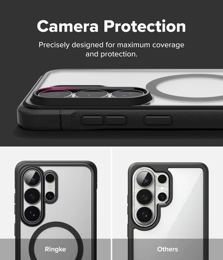Ringke Fusion Bold Magnetic Samsung Galaxy S26 Ultra Hoesje MagSafe Zwart afbeelding 12
