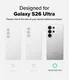Ringke Fusion Bold Magnetic Samsung Galaxy S26 Ultra Hoesje MagSafe Zwart afbeelding 8