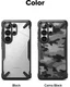 Ringke Fusion X Samsung Galaxy S26 Ultra Hoesje Back Cover Camo Zwart afbeelding 15