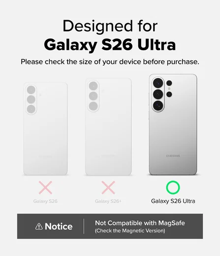 Ringke Fusion X Samsung Galaxy S26 Ultra Hoesje Back Cover Camo Zwart afbeelding 3