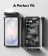 Ringke Fusion X Samsung Galaxy S26 Ultra Hoesje Back Cover Camo Zwart afbeelding 12