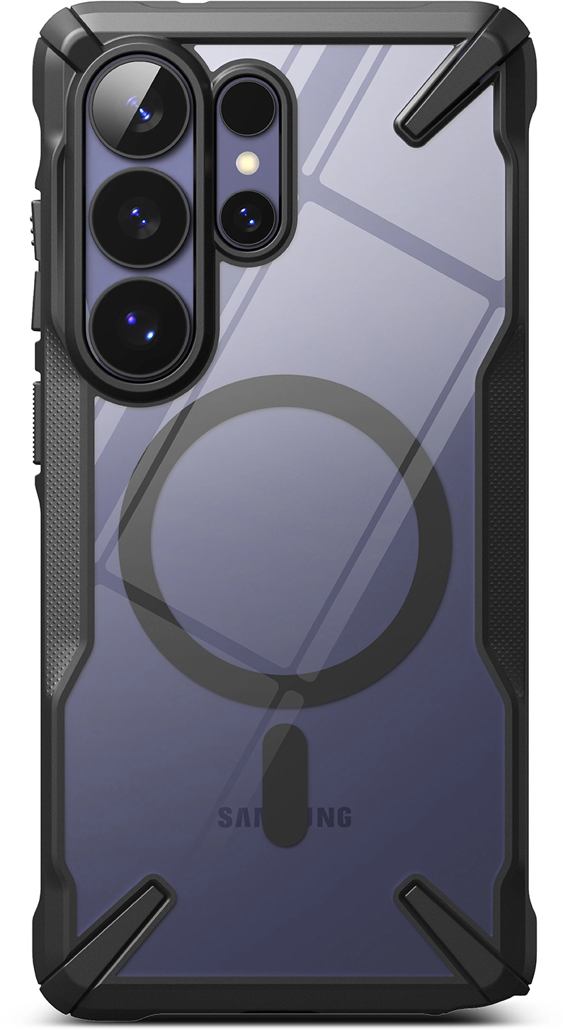 Ringke Fusion X Magnetic Samsung Galaxy S26 Ultra Hoesje MagSafe Zwart afbeelding 2