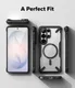 Ringke Fusion X Magnetic Samsung Galaxy S26 Ultra Hoesje MagSafe Zwart afbeelding 6