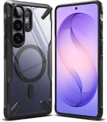 Ringke Fusion X Magnetic Samsung Galaxy S26 Ultra Hoesje MagSafe Zwart afbeelding