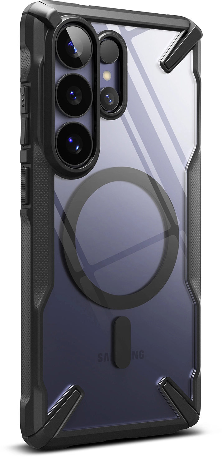 Ringke Fusion X Magnetic Samsung Galaxy S26 Ultra Hoesje MagSafe Zwart afbeelding 21
