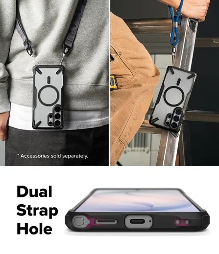 Ringke Fusion X Magnetic Samsung Galaxy S26 Ultra Hoesje MagSafe Zwart afbeelding 8