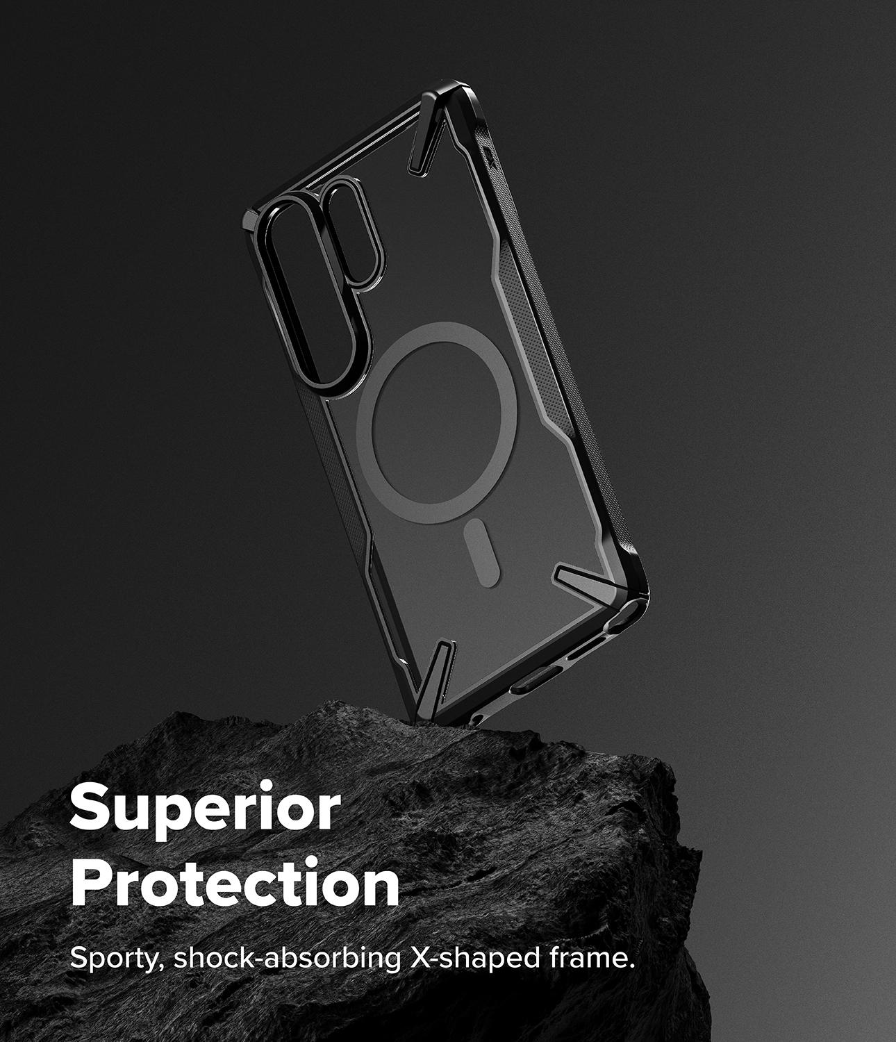 Ringke Fusion X Magnetic Samsung Galaxy S26 Ultra Hoesje MagSafe Zwart afbeelding 11