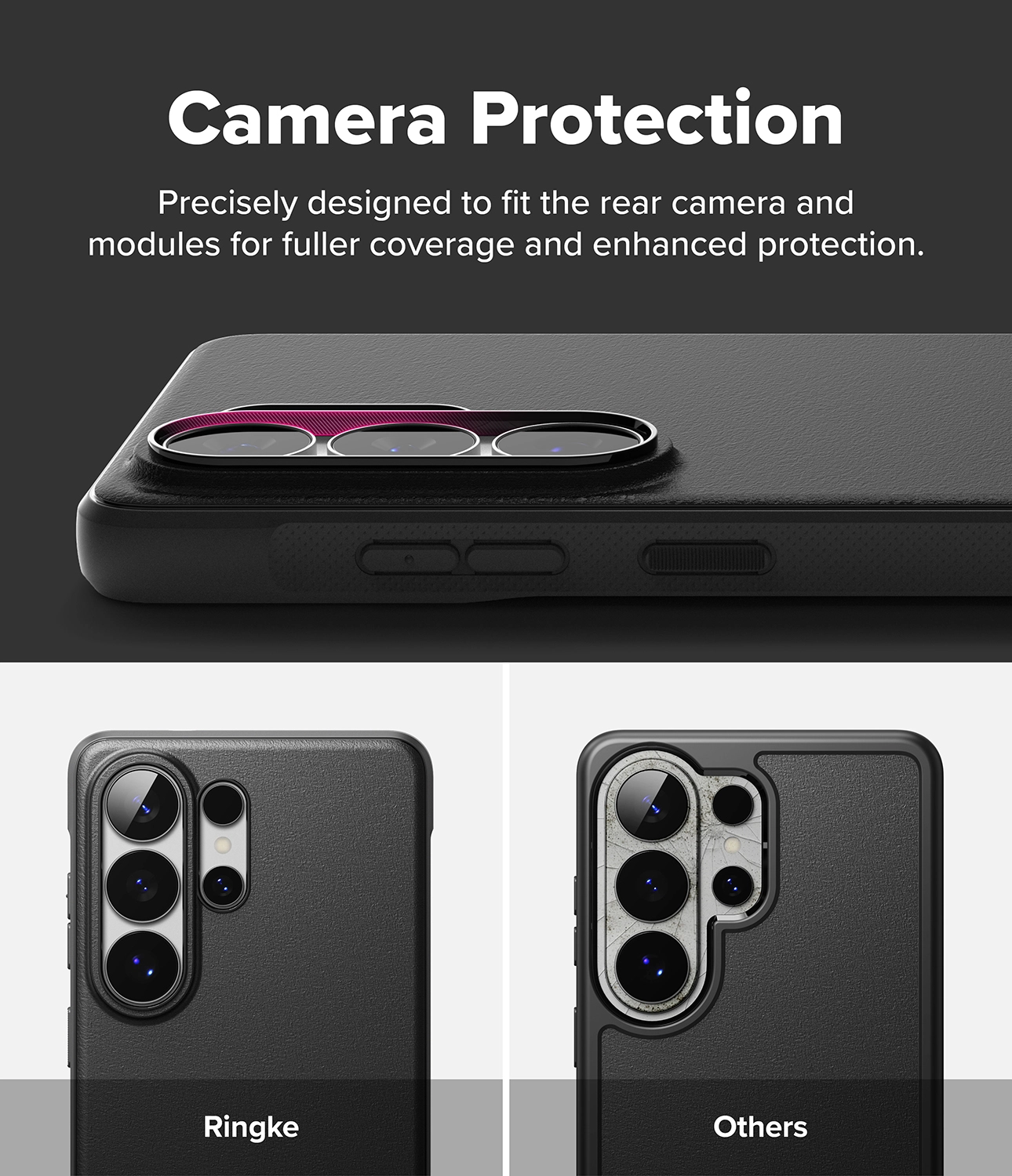 Ringke Onyx Magnetic Samsung Galaxy S26 Ultra Hoesje MagSafe Zwart afbeelding 9